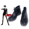 Persona 5 Joker Anime Black Shoes Game Cosplay Shoes