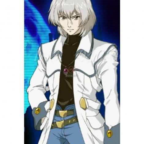 Castlevania White And Blue Suit Cosplay Costume