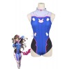 D.Va Hana Song Swiming Suit Video Game Cosplay Costumes