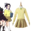 Demon Slayer Kochou Shinobu School Uniform Cosplay Costume